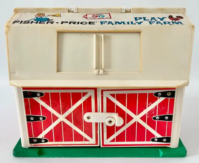 Vintage 1967 Collection Jouet FISHER PRICE Family Farm #91563417655603841121