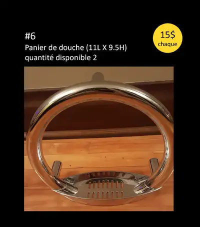 Panier de douche Mano, View more
