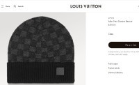 Louis Vuitton Neo Petite Damier Beanie