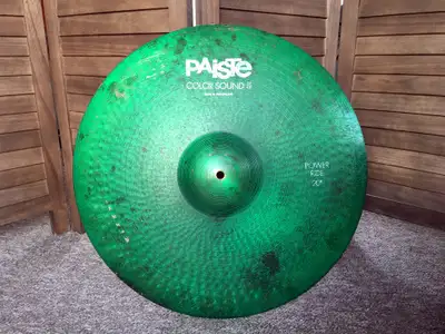 RARE VINTAGE PAISTE 20" COLORSOUND 5 RIDE, View more