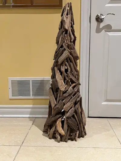 wooden Christmas tree, View more