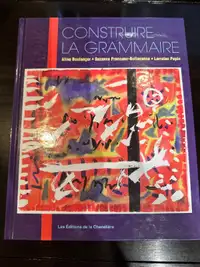 Construire la grammaire de Aline Boulanger et al.