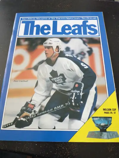 1987-1988 Toronto Maple Leafs program vs Detroit Red Wings, View more