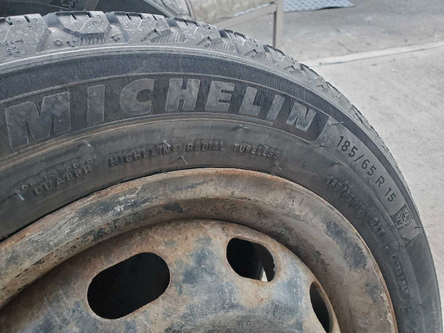 A set of winter tires with rims in Tires & Rims in Prince George - Image 3