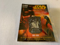2005 STAR WARS EPISODE III LAPEL PIN (QUEBEC-FRENCH) R2-D2 MIP.
