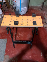 Steel Folding Work Table / Sawhorse