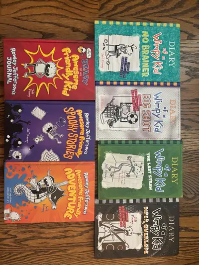 Diary of a Wimpy Kid and Rowley Jefferson Books, View more
