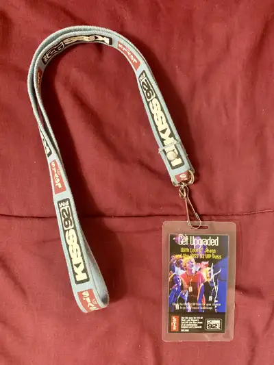 Kiss 92 FM / Levis - Lanyard + Promotional Levis Tag, View more