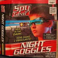 Spy gear night goggles