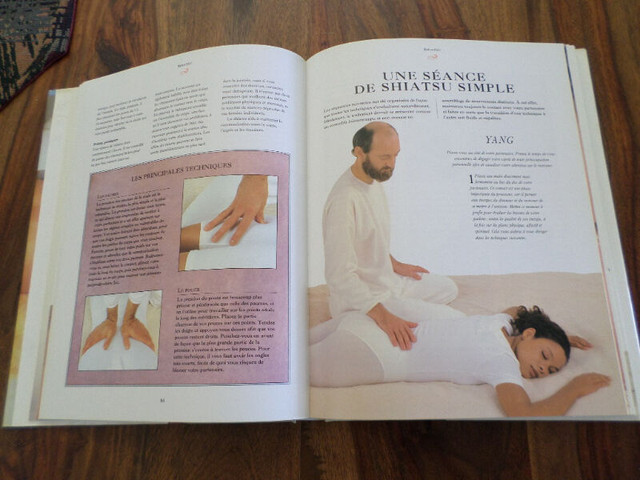 livre sur massage,l'aromathérapie,la réflexologie,shiatsu,yoga dans Autre  à Ville de Québec - Image 2