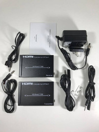 HDBaseT HDMI Extenders over Single Cat5e/Cat6 with IR Baluns