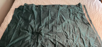 Two curtain pannel 92x53 turquoise