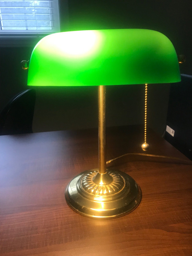 Banker’s Desk Lamp in Indoor Lighting & Fans in Thunder Bay