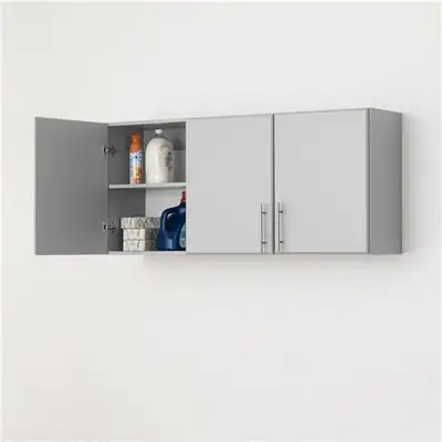 Still in box, 3 door laundry room wall cupboard, View more