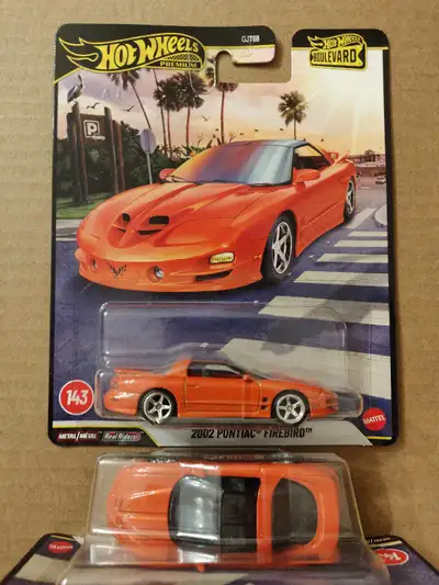 New Hot Wheels Boulevard Pontiac Firebird Firehawk 1:64 diecast, View more