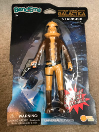 Battlestar Galactica , Starbuck  Bendable Figure