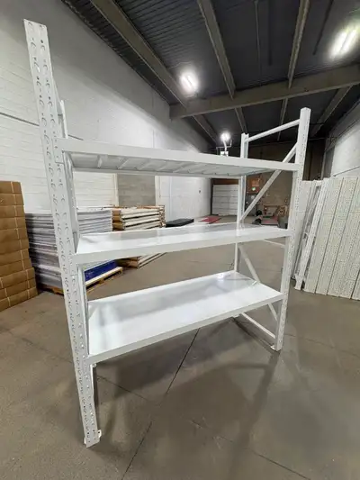 - Made of industrial shelf steel - Box welded step beams (often found in big box stores) for MAXIMUM...