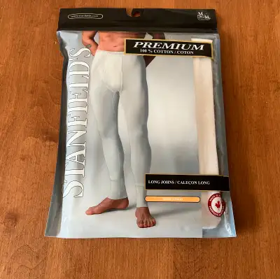 New Stanfield’s Premium 100% Cotton Long-John’s, Men’s Medium, View more