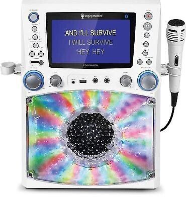 Singing Machine STVG785W Karaoke Machine with Disco Lights in General Electronics in Mississauga / Peel Region