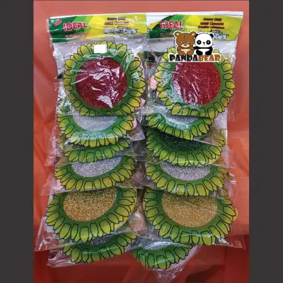 PLASTIC SCOURER W/SPONGE, View more