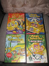Magic School Bus DVD Lot~Bugs Human Body Dive Creepy Crawly