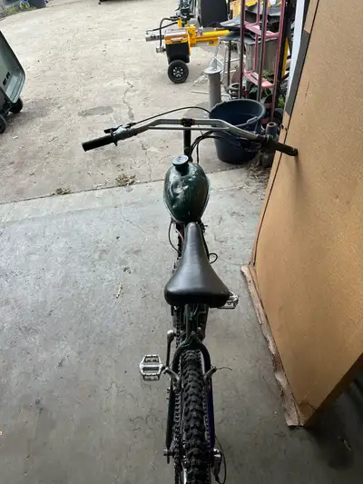 I have my son’s motorized bicycle up for grabs doesn’t have any problems runs great. 300$ obo