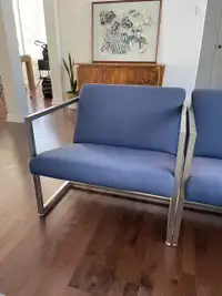 1 Chaise - 1 Lounge chair 