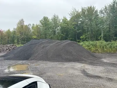 Recycled asphalt gravel for sale. Pickup or delivery available. - better than gravel - hardens over...