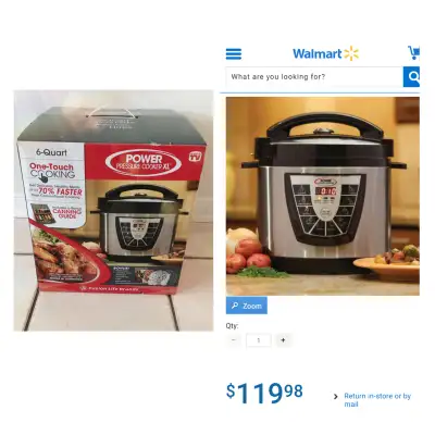 power express 6 quart pressure cooker, View more