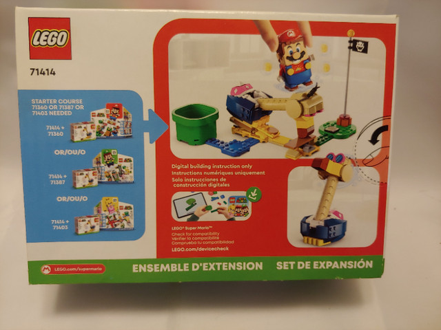 NEW - LEGO Set 71414 - SUPER MARIO - Conkdor's Noggin Bopper in Toys & Games in London - Image 2