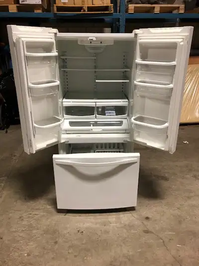 Excellent Whirlpool 33" W 22 cu ft French Door Refrigerator, View more