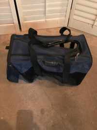 Large cat or dog carrying case.