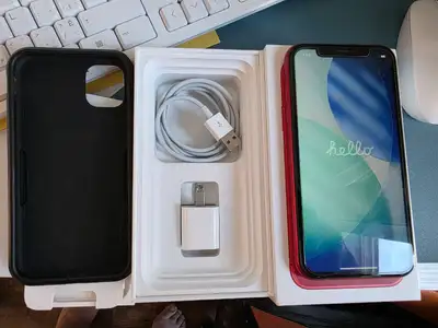 iPhone 11, 64 GB, RED.. $225 OBO, View more