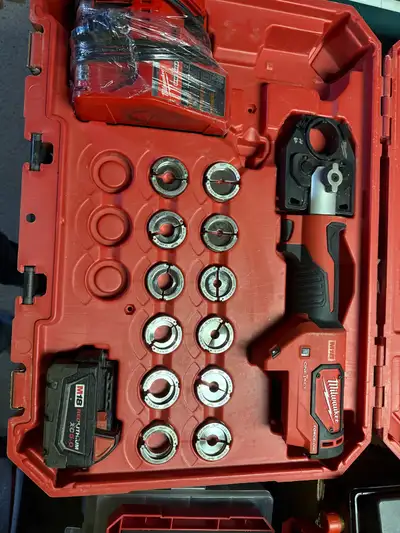 I'm selling a used Milwaukee M18 2679 tool kit, perfect for Electrical and HVAC applications, featur...