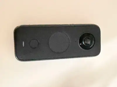 Insta360 ONE X2 sports camera here is a tiny nick on the front glass dome $150