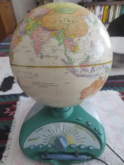 Odessey 3 Eureka Challenge Talking Globe Game Study $50, View more