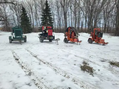 Multiple Diesel water Pumps forsale and rent. Tags Diesel pump Trash pump Thompson John deere Deutz...