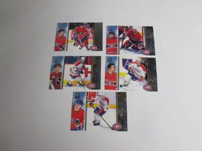 Lot of 5 Omega PTC 1998 hockey cards, View more