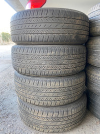 225/55/18 x4 used Bridgestone tires 
