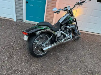 For sale is a mint 09 softail CVO SPRINGER may consider parshal trades up or down phone 902-439-6573