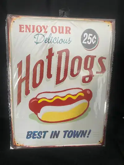New Tim Hot Dog Sign, View more