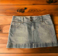 American Eagle Faded Jean Skirt - Mini