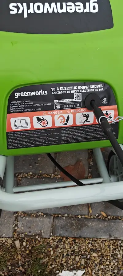 Electric Snow Thrower, View more
