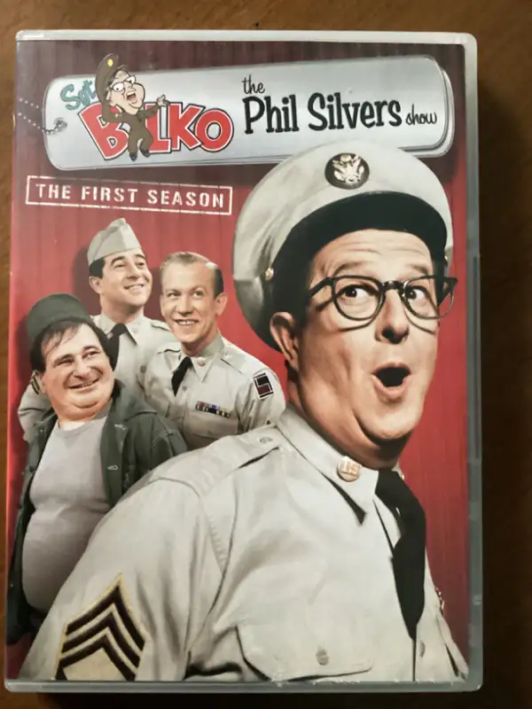5-DVD SET of SGT. BILKO the Phil Silvers show FIRST SEASON