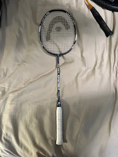 Slightly used badminton racket