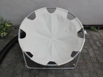 Fauteuil circulaire en toile en aluminium, View more