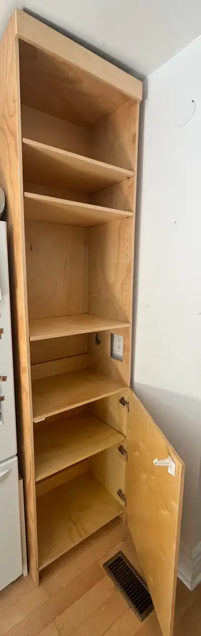 ikea wooden pantry/kitchen cabinet, View more
