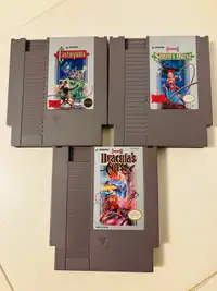 NES Castlevania 1, 2 & 3