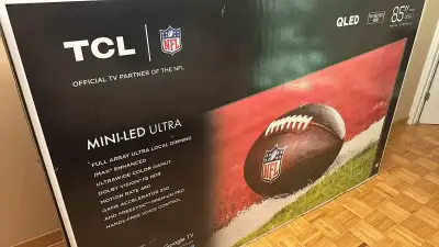 TCL 85” 85QM850G QLED TV, View more