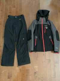 Manteau de ski Spider et pantalon Sunice small